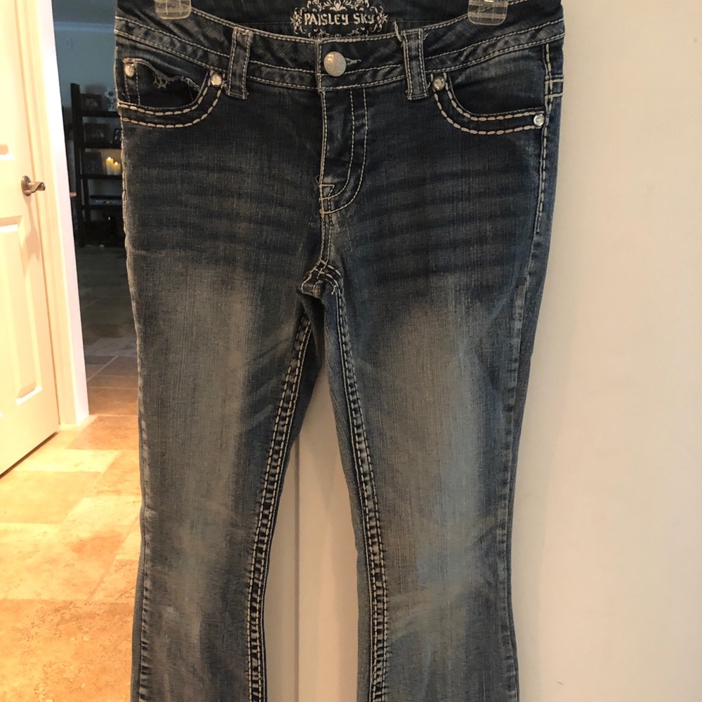 Paisley Sky women’s jeans flared leg